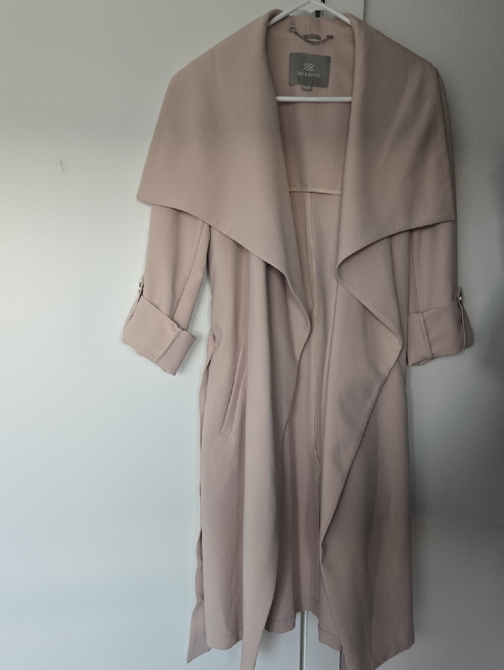 Soia & Kyo Beige Ornella Trench Coat